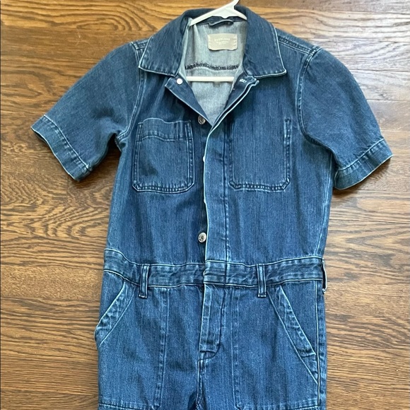 Everlane Pants & Jumpsuits Everlane Womens Denim Jumpsuit Poshmark